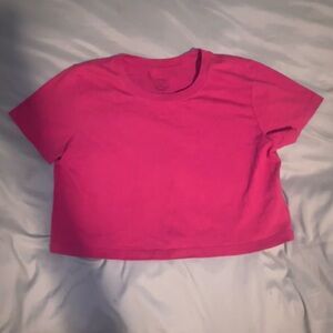 Urban Outfitters Pink Crop Top